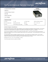 AX0009 ARCHITECTURAL INFRARED HANDHELD REMOTE STATION AND SPECIALTY INTERFACE