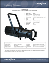 FXLE30C4N Lighting Fixtures - LED based Ellipsoidal Spot